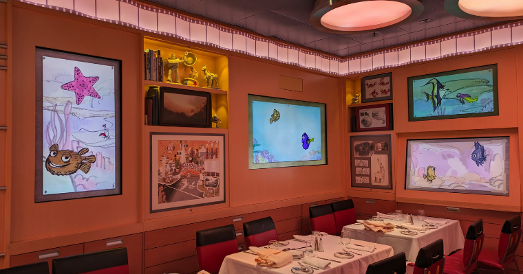 Finding Nemo artwork at Animator's Palate