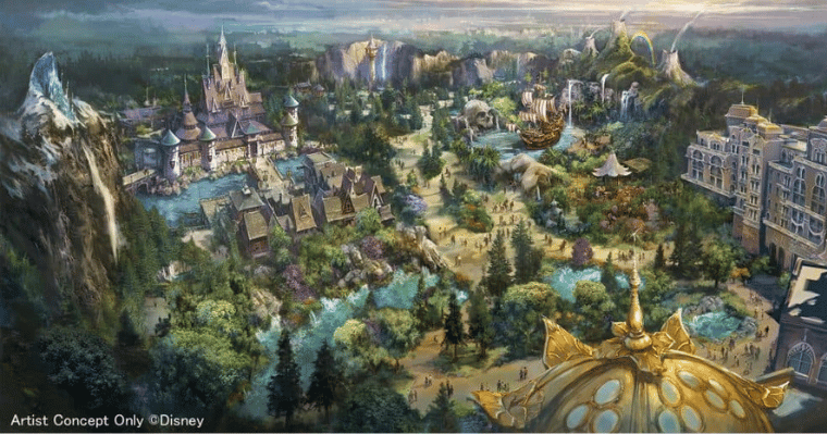 The amazing Fantasy Springs at Tokyo Disneyland Resort