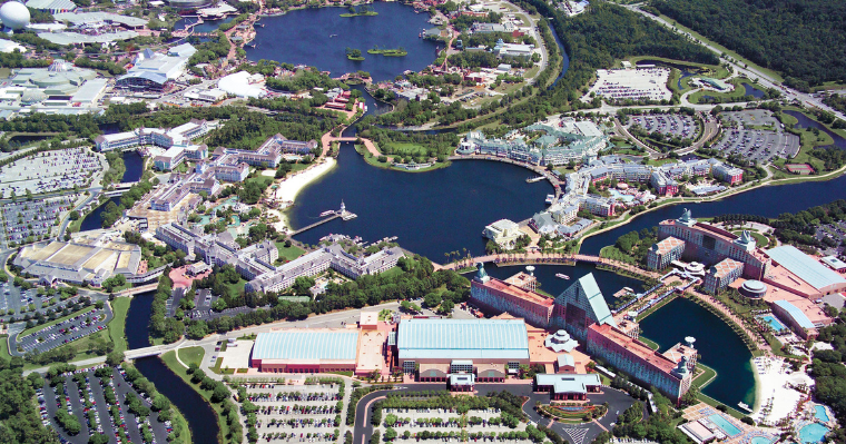 Stay in the heart of Epcot at the Walt Disney World Swan and Dolphin Resort